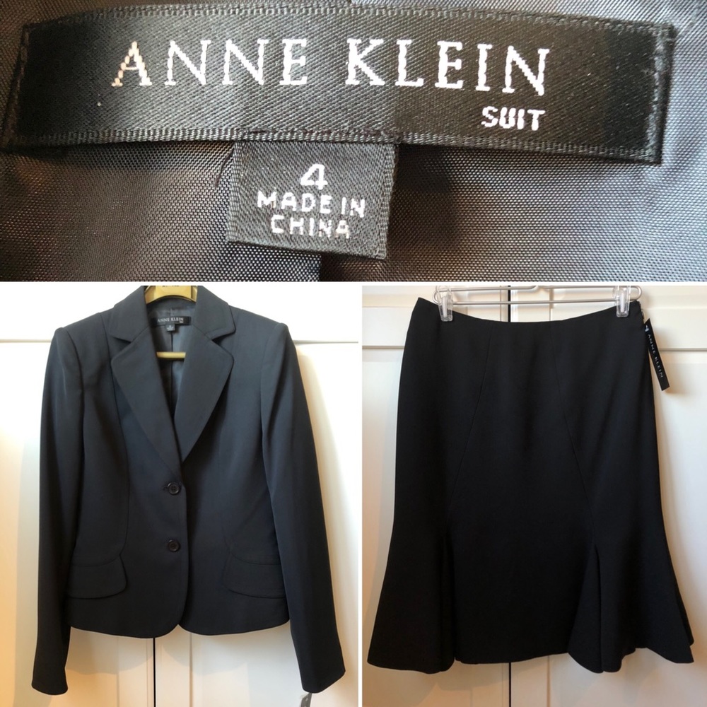 ANNE KLEIN Suit - Blazer & Skirt - NWT - Size 4